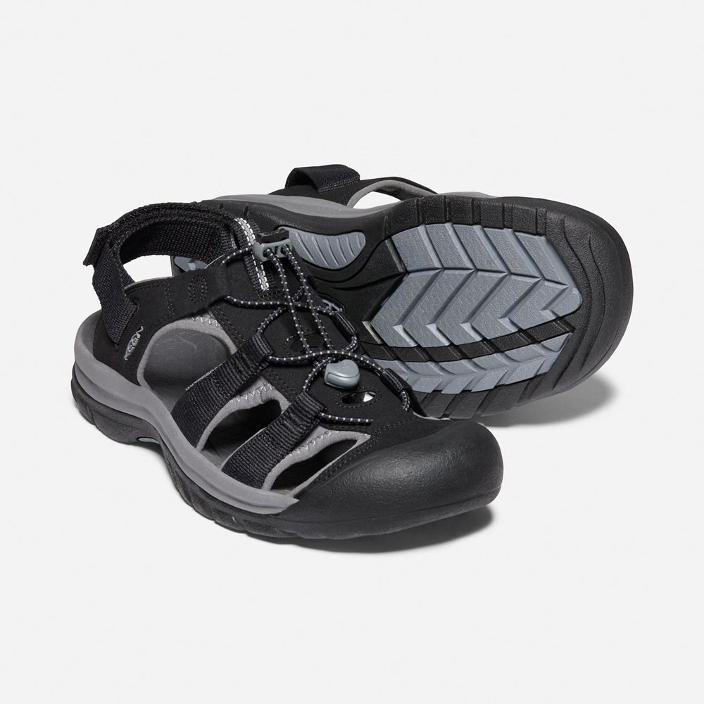 Sandalias Keen Mexico Negros/Grises - Hombre Rapids H2 - EQ0614893